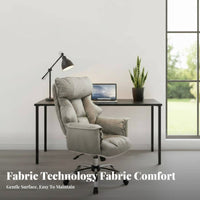 Ergonomic Design Reclining Gaming Chair with Footrest Padded Armrests Highspine Recliner with Footrest Height Adjustable rotate Seat Support for players, Students, Adults, Bedroom, Dormitory, Game Room