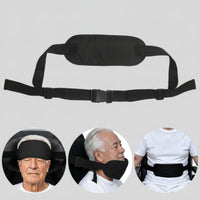 Headrest Strap Adjustable Strap with Buckle Easy to Adjust Neck Support for Caregivers, Wheelchairs