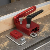 Knurled Screws Table Saw Fence Stop Threaded Mounting Points Sliding Track Stop Adjustable Backstop Positioning Guide Accurate Positioning for Woodworkers