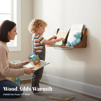 Space-Saving Wavy border board Decorative Storage wall-mounted Shelf Playful & aesthetic Display shelf Easy to Instsuitable for Home Decorators, homeowners, Playroom, Nursery, Living Room, Entryway