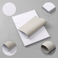 Gray Bottom White Cardboard A3 A4 Thick Hard Single-Sided Cardstock for Handicraft Painting and Packaging Liner
