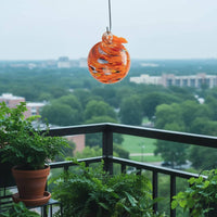 Hanging Glass Nectar Feeder Outdoor Use Glass Bird Feeder Watertight
