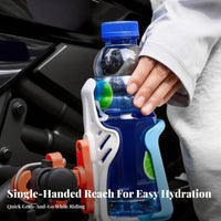 Motorcycle Cup Holder Drill Installation Motorcycle Drink Holder Universal Fit Cycle Water Bottle Mount for Cyclists, Commuters, City Commuting
