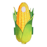 Corn Costume 3D Shape Corn Cosplay Outfit Roomy Fit Vegetable Role Play Costume for Families