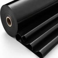 HDPE Geomembrane Pond Liner for Landscaping, Heavy Duty Puncture Resistant Anti-Seepage Waterproof Liner Black Pond for Water Features