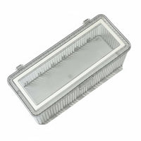 Acrylic Button Badge Holder Dustproof Badge Storage Box No Assembly Required