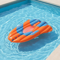 Inflatable Airplane floats Heavy-Duty Water Activity Board Easy to Carry Inflatable Board with Handles for Young Children, Beach, Lake