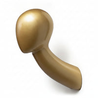 Mounted on Wall Mannequin Head Professional Wall Mount Mannequin Head Glossy Hat Display Stand for Retailers, Milliners, Retail Shops, Boutiques