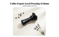 Balanced Tamping Calibrated Espresso Tamper Leveling Design Coil Loaded Espresso Tamper Ergonomic for Cafe