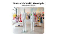 Detachable Child Mannequin Lightweight Kids Full Body Mannequin Stable Base children's Clothing Display Faceless Design for Retail Merchandisers, Boutique Managers, Window Displays, Shop Displays, Shopping Malls, Photography Studios