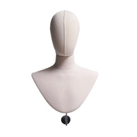 Wall-Mounted Mannequin Head Stand Mannequin with Wall Mount Stylish Hat Display Stand for Retail Store
