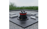 Easy to Install Adjustable Deck Pedestal Long-Lasting Adjustable Pedestal Support Heavy Duty Height Adjust Deck Support High Load Capacity for Fountain Area, Balcony