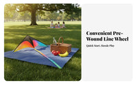 Single Line Kite Easy to Fly Beginner Kite in Light Wind for Beach, Adults