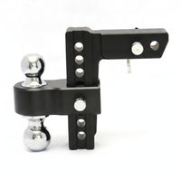 Aluminum Alloy Vehicle Accessory Adjustable Trailer Arm Double-Ball Tow Arm for Towing