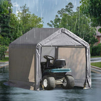 Motorcycle Storage Tent Waterproof Garden Storage Shed Dustproof Motorcycle Shelter for Balcony, Yard