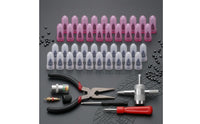 40 Pieces Tubeless Tire Repair Kit Cap Tire Plug Kit Easy to Use Vehicle Maintenance for Cars, Electric Bikes