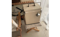 Metal Chilling Tool  Insulated Chilling Tool  Leakproof Insulated Ice Chest for Campers