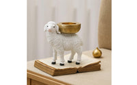 Sheep Incense Holder Elegant Decor Ornate for Desktop