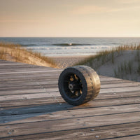 Wear Resistant 7 Inch Heavy-Duty Wheel Effortless Gliding Camping Vehicle Replacement Wheel for Beach