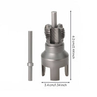 Threading with Hex Shank Resistant Pipe Threading