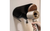 Wall-Mounted Blow Dryer Rack easy Installation Holder Space Saving Washroom Organizer for Dressing Room, Salon