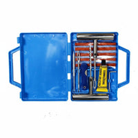 Portable Tubeless Tire Plug Kit Sturdy Car Puncture Repair Kit Easy to Use for Roadside, Travel