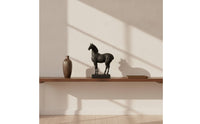 Horse Figurine Sophisticated Decorative Horse Figurine Handcrafted Decor for Desk, Office