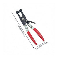 Red Grip Handles Hose Clamp Plier Handheld Connector Plier Metal Electrical Disconnect Pliers Set Clamping