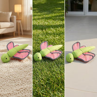 Interactive Cat Teaser Launcher Elastic Cat Launcher Toy Stuffed Indoor for Kittens