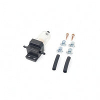 Transparent Fuel Oil Fuel Filter with Hoses Replaceable Heater Fuel Filter Long-Lasting Serviceable for DIY Mechanics, Car Enthusiasts, Engine Bay, Vehicle Maintenance