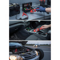 Circuit Tester Pen Handheld Digital Circuit Tester Coiled Electrical Test Pen for Mechanics, Hobbyists, Automotive Troubleshooting, Repair Shops