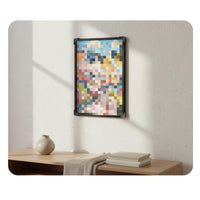 50x70 Cm Frame Sturdy  Puzzle Frame Horizontal or Vertical Display Home Decoration for Living Room, Office