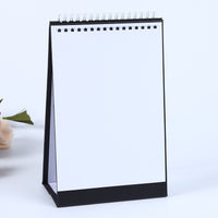 Mini A5 Vertical Blank Desk Calendar DIY Kit with Inkjet Paper