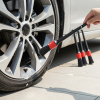 5 Pieces Soft Bristle Car Detailing Brush Scratchscratchless Automotive Detailing Brush Gentle Multi-Purpose for Air Vents