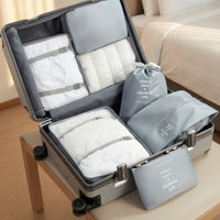 11 Pieces Luggage Organizer Bags with Hanging Toiletry Bag Long-Lasting Travel Organizer Set Packing Cubes with Toiletry Bag