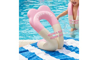 Safety Buckles Inflatable Child Buoyancy Aid Rounded Top PVC Swim Buoyancy Aid Glossy Glossy Water Gear for Children, Swimming