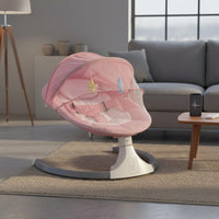 Electric Infant Swing Remote Control Infant Swing with Canopy Bluetooth Music Automatic Infant Rocker for Infants, Newborns