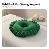 Leaves No Marks Silicone Face Pillow Non-Slip U-Shaped Face Pillow Comfortable for Beauty Therapists, Spa Professionals, Spas, Home