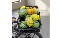 Rear Bike Basket with Liner Heavy Duty Rear Cycle Basket with Liner Deep for Commuters