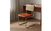 Compact Retro Study Desk Built-in Storage Minimalist Writing Desk with Riser Workstation for Students, Bedroom, Small Areas