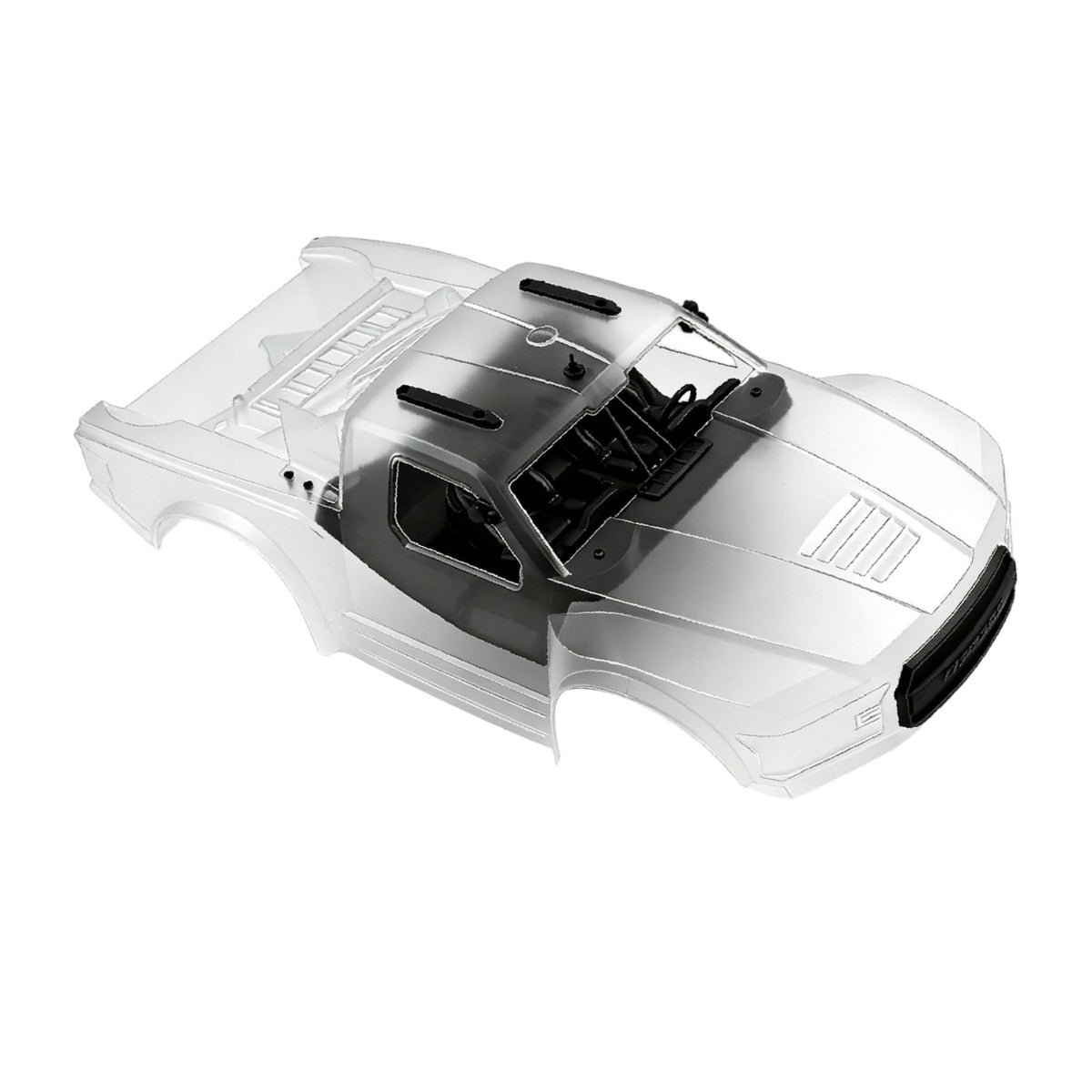 Paintable 1:10 RC Truck Body Shell Plastic Material Wireless Control Vehicle Part Environment-Friendly for Dirt Track