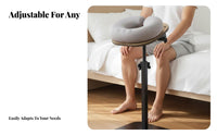 Multi-Purpose Bedside Massage Face Cradle Skin-Friendly Material Adjustable Face down Pillow Stand Ergonomic Design for Beauty Salon