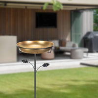 Bird Bath Feeder Outdoor Decoration Bird Bath Stand Feeder Heavy Duty Garden Decor for Courtyard