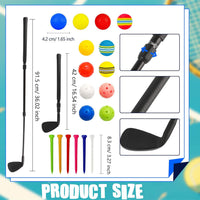 Adjustable Three-Section Golf Chipper Practice Club for Youth and Adults