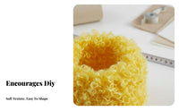 20mm Woolly Bendable Wire Extra Long 1.2m Curly Pipe Cleaner DIY Projects Pipe Cleaners for Crafters, Hobbyists, Holiday Decorations, Classroom