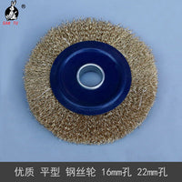 Flat Wire Brush Wheel for Angle Grinder Rust Removal Polishing