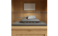Vehicle Tank Model Rotating Turret German Heavy Tank Model   Collectible for Desk