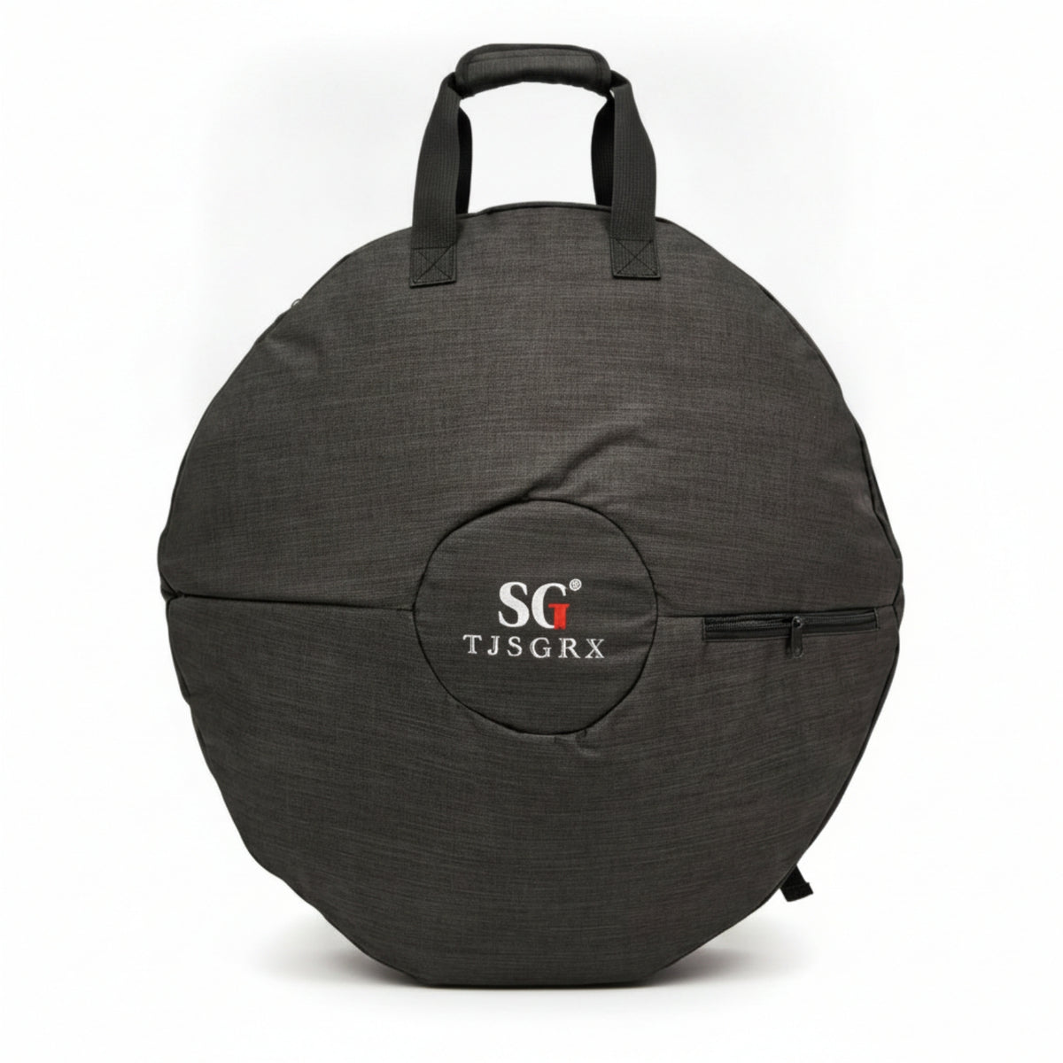 Zippered Pocket Handpan Bag Portable Steel Percussion Drum Bag Zipper Closure Padded Handpan Case