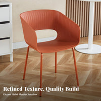 Nordic Design Modern Side Chair Creative & design Shell backrest Side Chair Easy to Clean Dining Seat Ergonomic backrestrest for Restaurant Owners, Interior Designers, Kitchen, Home Office, Living Room, Bedroom