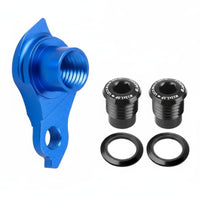 High-Strength Aluminum Alloy UDH Direct Mount Hanger CNC Machined Bike Rear Derailleur Hanger Anodized Finish for Cyclists, Mountain Biking, Road Cycling